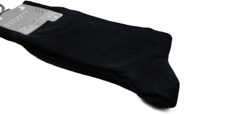 Business Socks | Spiral Design | Navy Blue | US 7–9 / EU 40–44 | Comfortable Formal Dress Socks - Image 2
